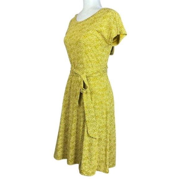 NEW Toad & Co XS Road Tripper Wrap Dress Popover Belted Daisies - Picture 5 of 11